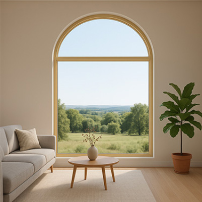 Aluminium Arch Window