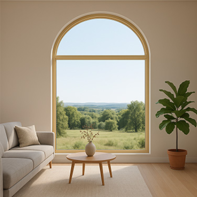 Aluminium Arch Window