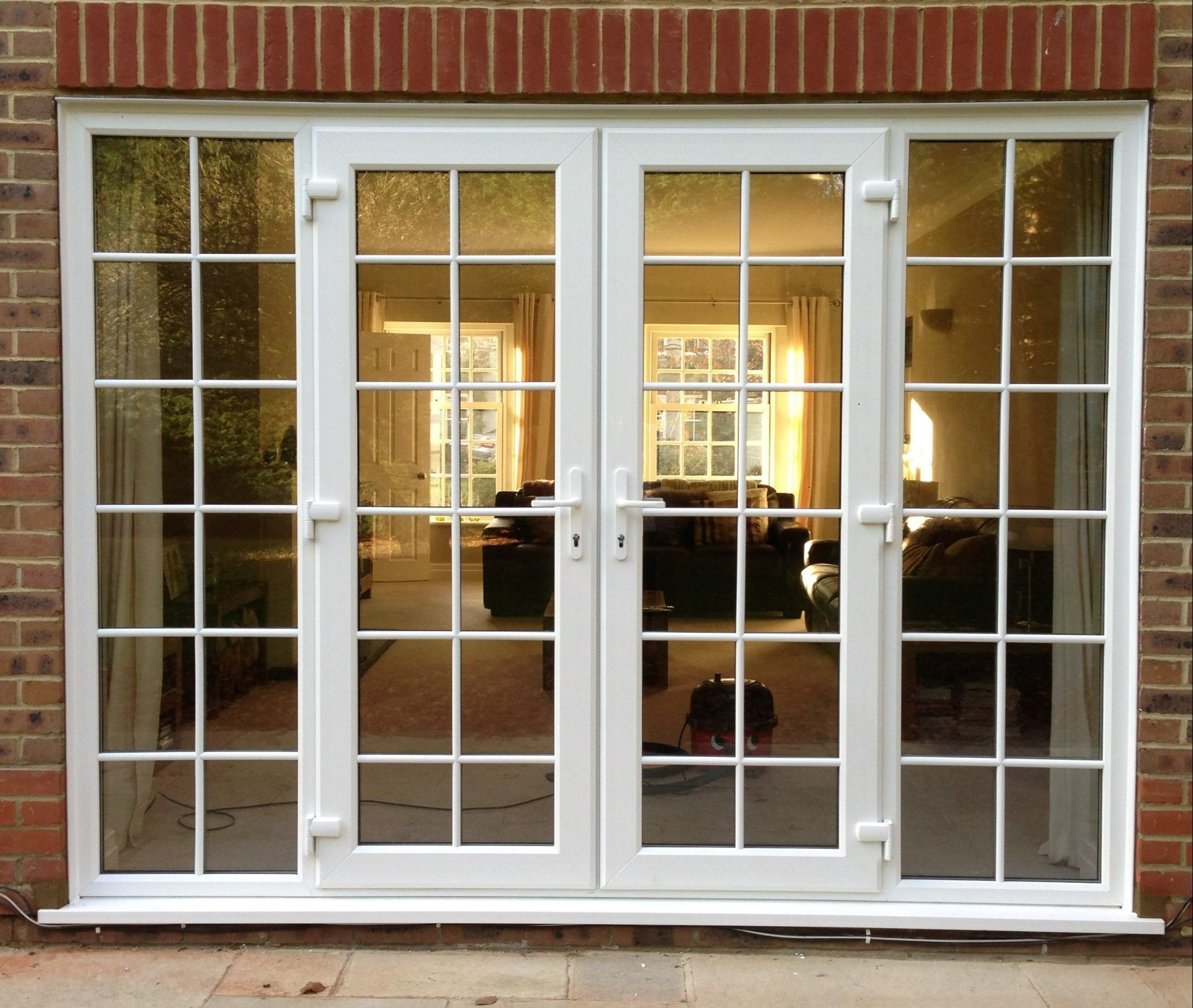 uPVC French Door Interior